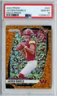 2024 Panini Prizm Jayden Daniels ORANGE DISCO Prizm Rookie #347 PSA 10 Gem Mint