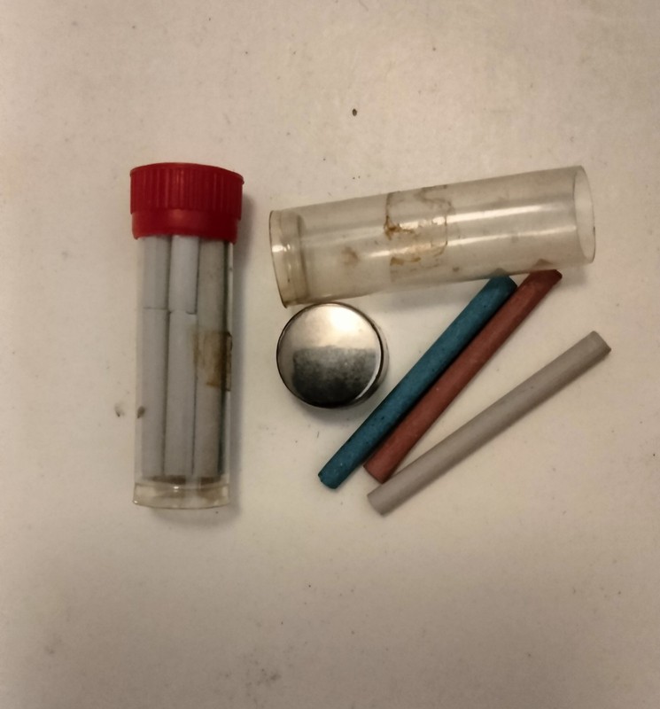 Vintage Tailor Chalk Marking Pencil Refill Lot of 2 Sewing Dressmaker Supplies