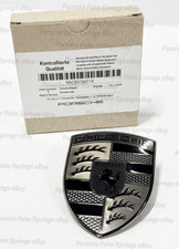 Genuine Porsche Porsche Exclusive Turbonite Front Crest Emblem 5-95c-853-601-a