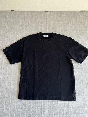 Primark Men's Black Relaxed Fit Cotton Crew Neck Short Sleeve T-Shirt Size M