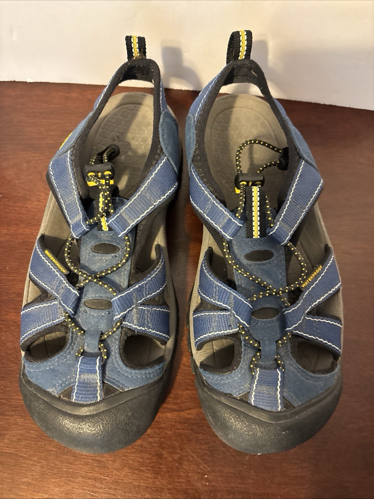 Scarpe da trekking Keen Newport H2 blu impermeabili sandali acqua donna taglia 8