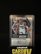 2023-24 Panini Mosaic Basketball Keon Ellis Fast Break Auto Silver Kings RC
