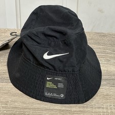 NIKE UPF 40 Toddler Bucket Hat Black Size 2/4T NWT