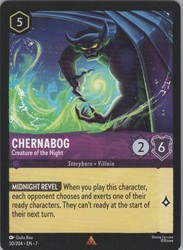 Chernabog - Creature of the Night 50/204 Archazia's Island Lorcana Rare