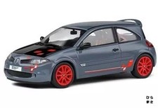 1/43 Scale Renault Megane 2 R26 R Grey Diecast Miniature Car Detailed Model