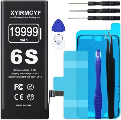 19999mAh Super Capacity Battery Compatible with iPhone 6S 0 Cycle Li Polymer