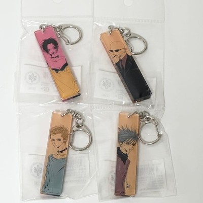 NANA BLACKSTONES Acrylic Key Chain Set of 4 Yazawa Ai Exhibition