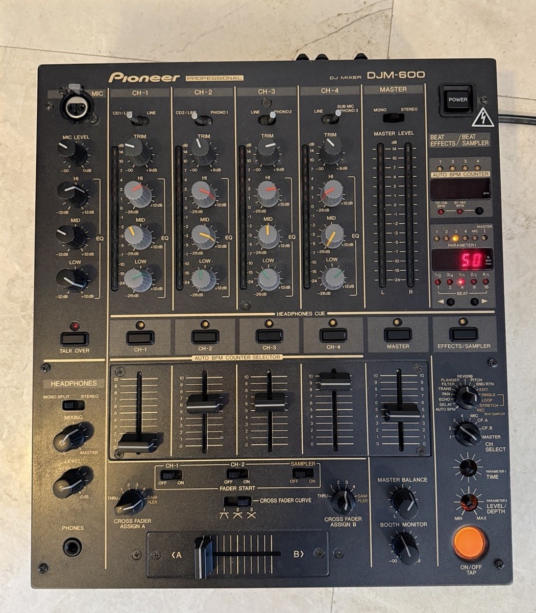 Pioneer DJM-600 DJミキサー 最終価格！ Pioneer DJM-600 Mixer for sale online | eBay