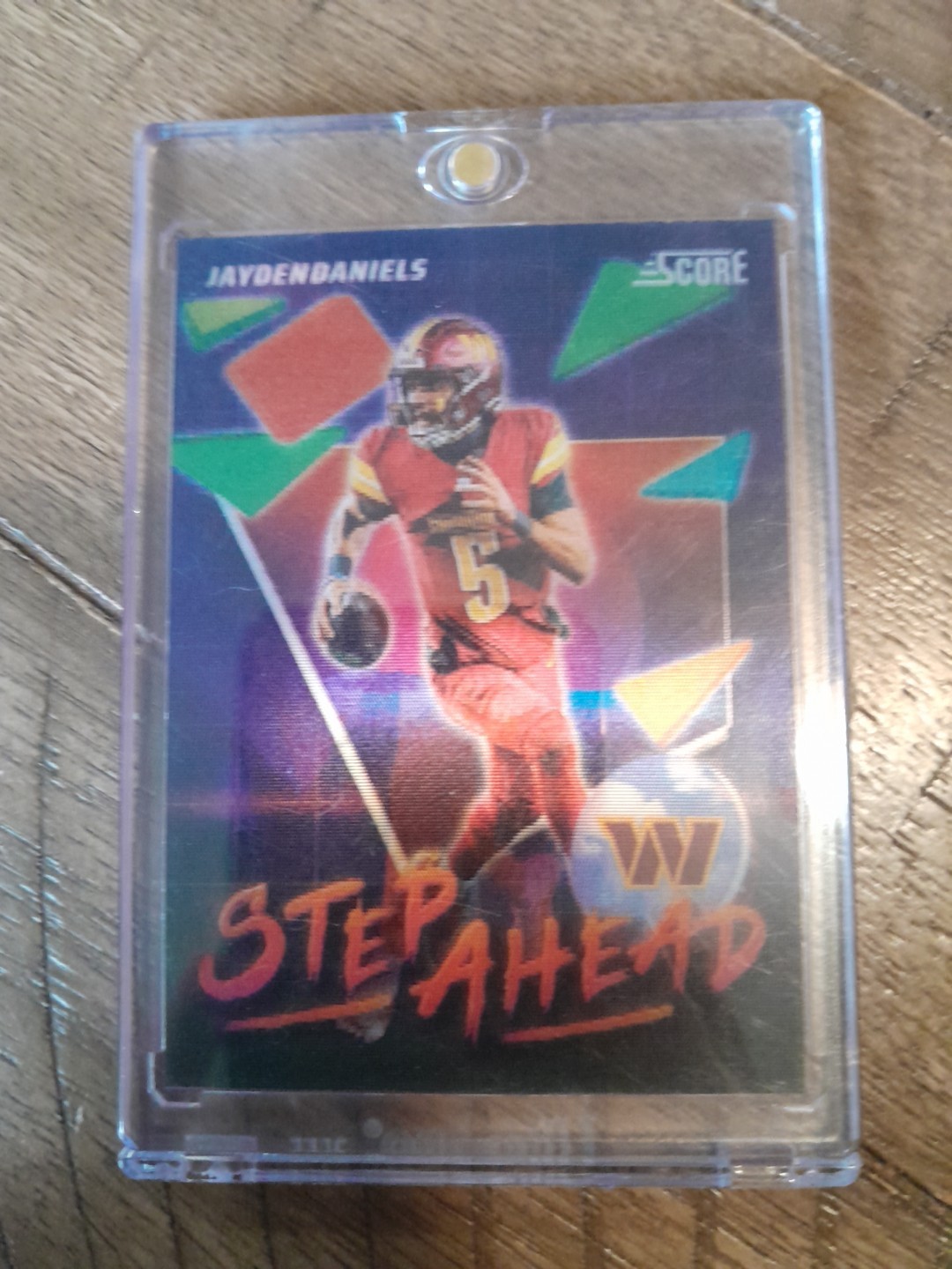 2025 Panini Score - Step Ahead Jayden Daniels #SAJDS