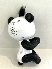 FINGERLINGS INTERACTIVE BABY PANDA BLACK & WHITE with GLITTER TESTED & WORKS