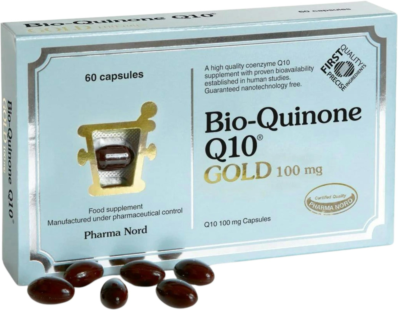 Pharma Nord Bio-Quinone Active Q10 GOLD 100mg 60�Caps X 1