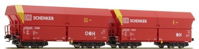 MEHANO 58869  Schüttgutwagen-Set 2-teilig Bauart Falns 121, DB Schenker, NEUWARE