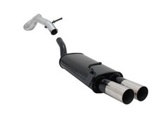 Novus Sportendschalldämpfer für Seat Leon (1M) 2 x 76mm RL-Design