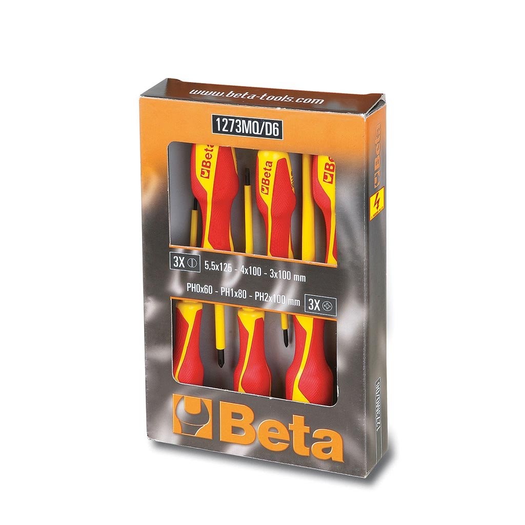 BETA - 6 CACCIAVITI CON ISOLAMENTO 1000 V - 1273