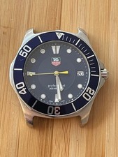 Tag Heuer Aquaracer Quartz 39mm Ref WAB1112 SPARES OR REPAIR Working Used
