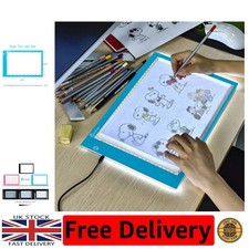 Lightweight A4 Tracing Pad with Adjustable LED Brightness for Easy Art Creation