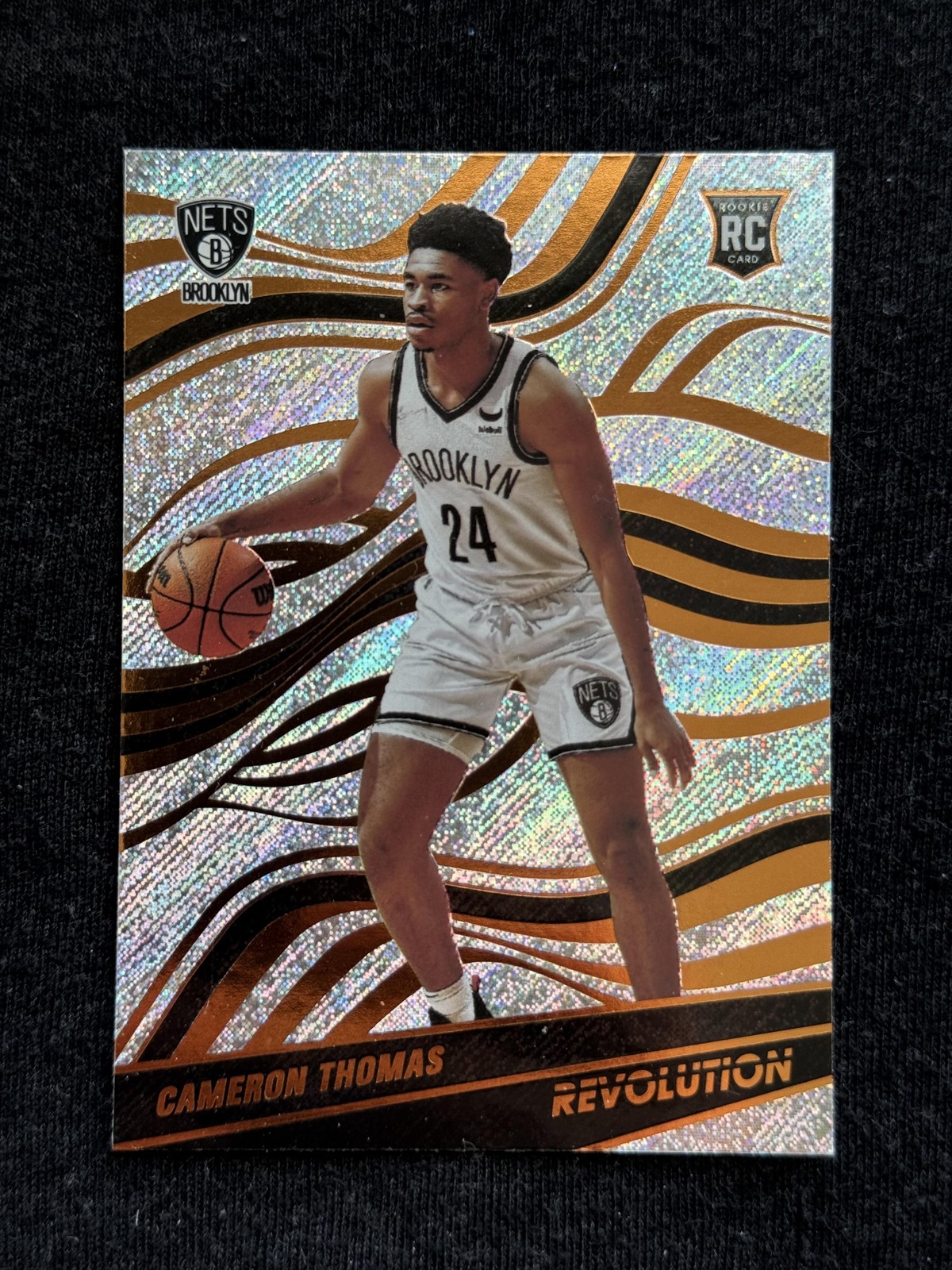 2021-22 Panini Revolution #109 Cameron Thomas Rookie Brooklyn Nets