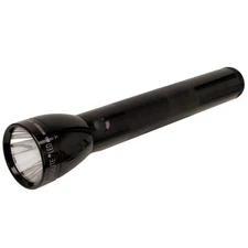 LED Flashlight 3-Cell D Battery Display Box Black - Bright & Durable Lighting