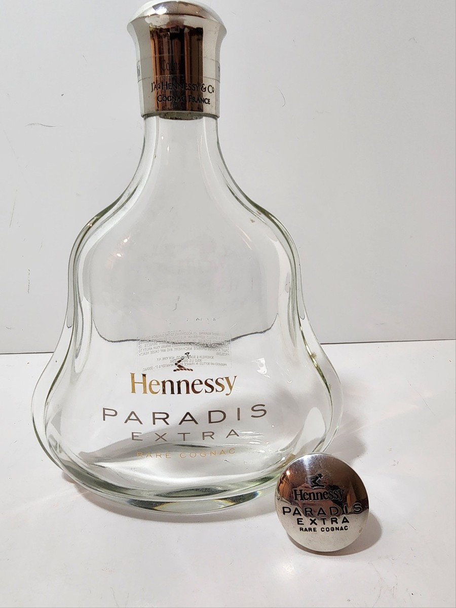 Very Rare Hennessy Paradis Extra Cognac Crystal Decanter Empty