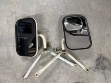 1981-1993 Dodge Van Truck Mirrors Pair White Painted Oem 81-93