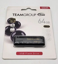 TeamGroup 64GB C175 3.2 Gen 1 USB Flash Drive New