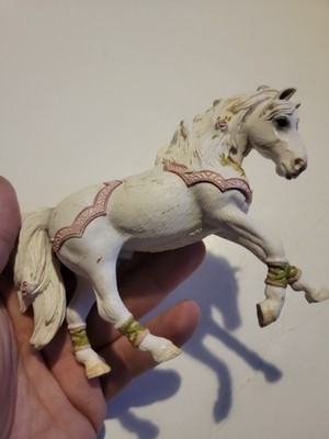 Retired Schleich Bayala World Of Elves Feyas White Stallion Horse