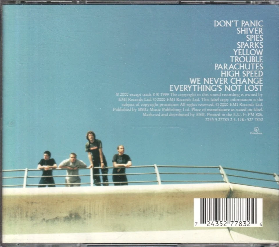 Coldplay Parachutes CD Europa Parlophone 2000 5277832 - Bild 2 von 3