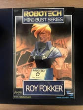2002 Toynami Robotech Mini Bust Series "Roy Fokker" Vintage