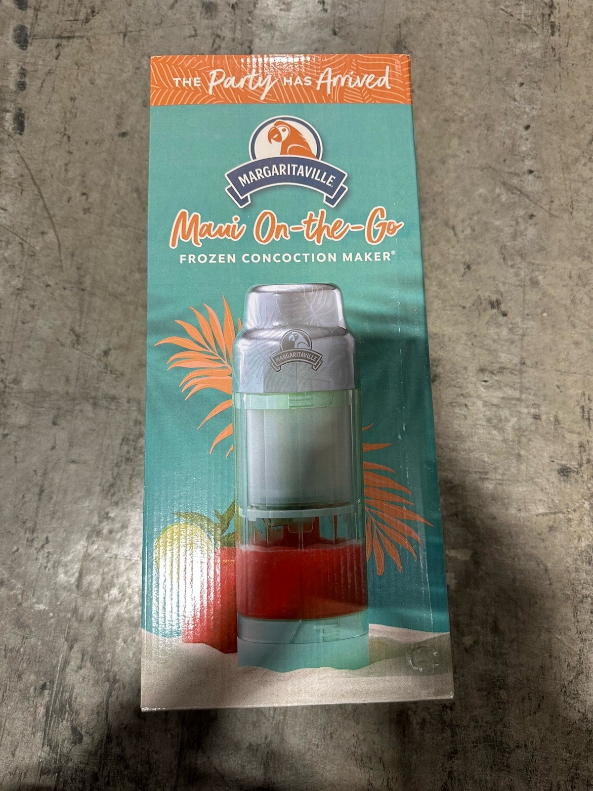 Margaritaville Maui On The Go Portable Frozen Drink Machine 