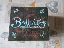 FRANCO BATTIATO SPERIMENTALE 72-78 RARO BOX 8 CD FUORI CATALOGO ottime condizion