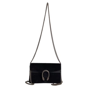 Gucci Mini sac à bandoulière Dionysus en daim femme noir taille unique