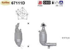 ✅ Katalysator Alfa Romeo, Fiat, Lancia, 1.3 D, 62/66kW, Euro 4
