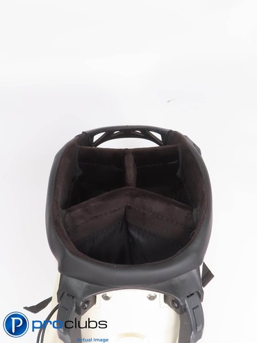 Nice G/FORE Vessel Daytona Plus Carry / Stand Golf Bag - Cream 442815 - Picture 5 of 5