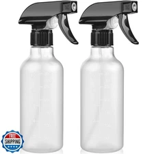 Bealee Spray Bottles 2 Pack, 10 Oz, Mist and Stream, Heavy Duty Spraying Empt