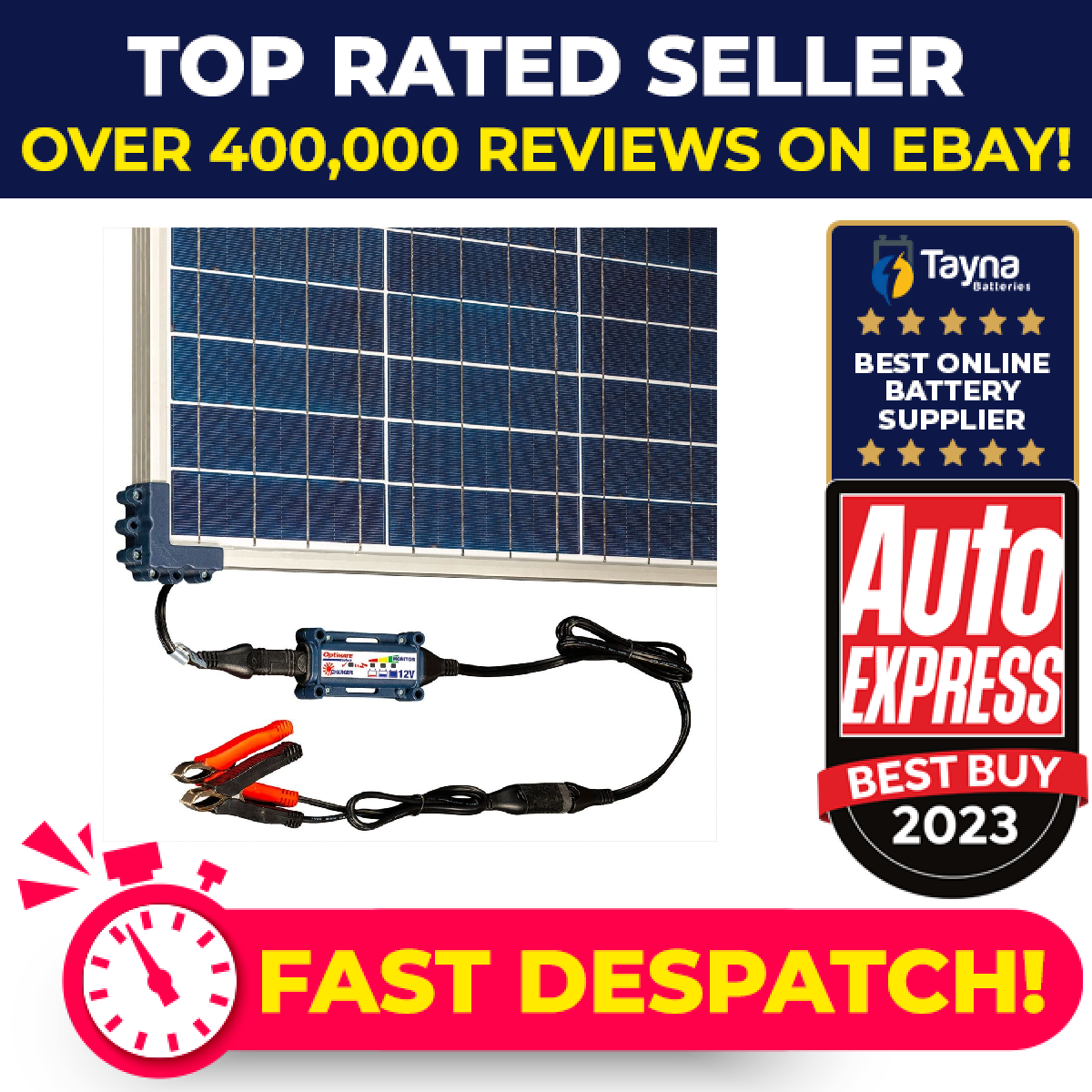Optimate Solar 60W 5A Charger/Optimiser