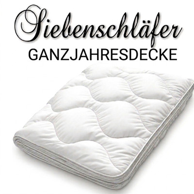 Siebenschläfer Bettdecke - Medium Ganzjahresdecke - waschbar bei 95°C