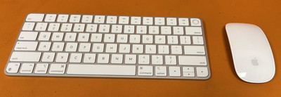 Apple Magic Keyboard with Touch ID A2449 and Magic Mouse 2 A1657 *Tested Working