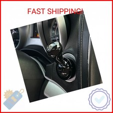 Car Joystick Push Start Button Cover, Metal Push to Start Accessories, Car Start