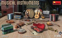 Miniart Musical Instruments Musikinstrument 1:35 Bausatz Model Kit Diorama 35622