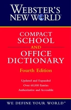 Webster's New World Compact School and Office Dictionary - Paperback - VERY GOOD