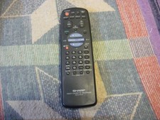 Sharp RRMCG0119AJSA TV/VCR Remote Control