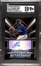 2023 Chronicles Luisangel Acuna Obsidian SGC 9.5 w/10 Auto Etch Purple /25