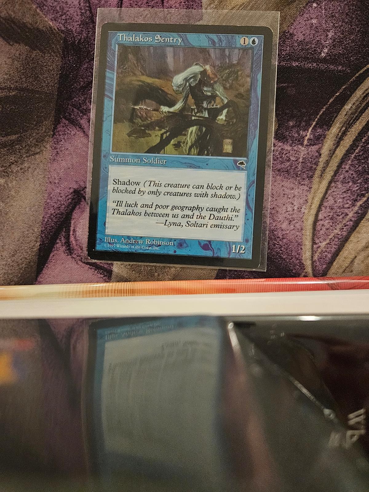 Thalakos Sentry 95 Common Tempest Magic: The Gathering Moderately Played