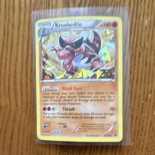 Pokémon Krookodile Emerging Powers 62/98 Holo Rare Card 2011 140 HP Thrash on eBay