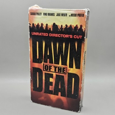 Dawn of the Dead (VHS, 2004, Unrated Directors Cut)