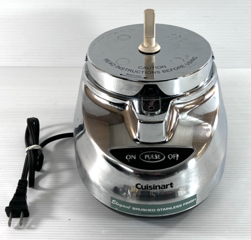 Cuisinart Prep 9 DLC-2009 CHB 9 Cup Food Processor Replacement Motor Base WORKS
