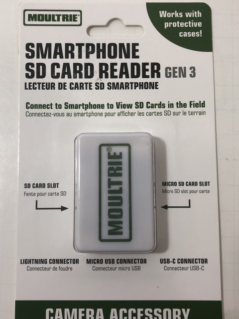 T105 Moultrie Smartphone SD Card Reader Gen3 Mca 13488 For Sale Online 