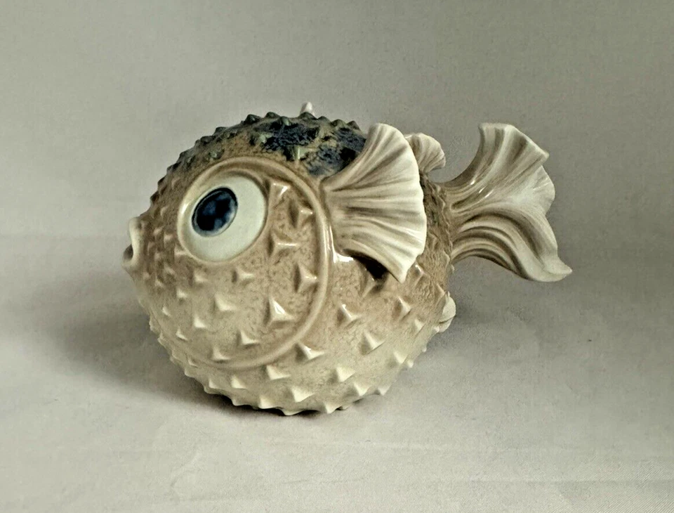 Lladro ~ Blowfish ~ #1210 ~ MUY RARO ~ Excelente estado Foto 2 de 4