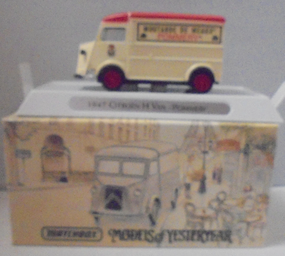 Citroën 1947 Vehicle Year Vintage Manufacture Diecast Vans for