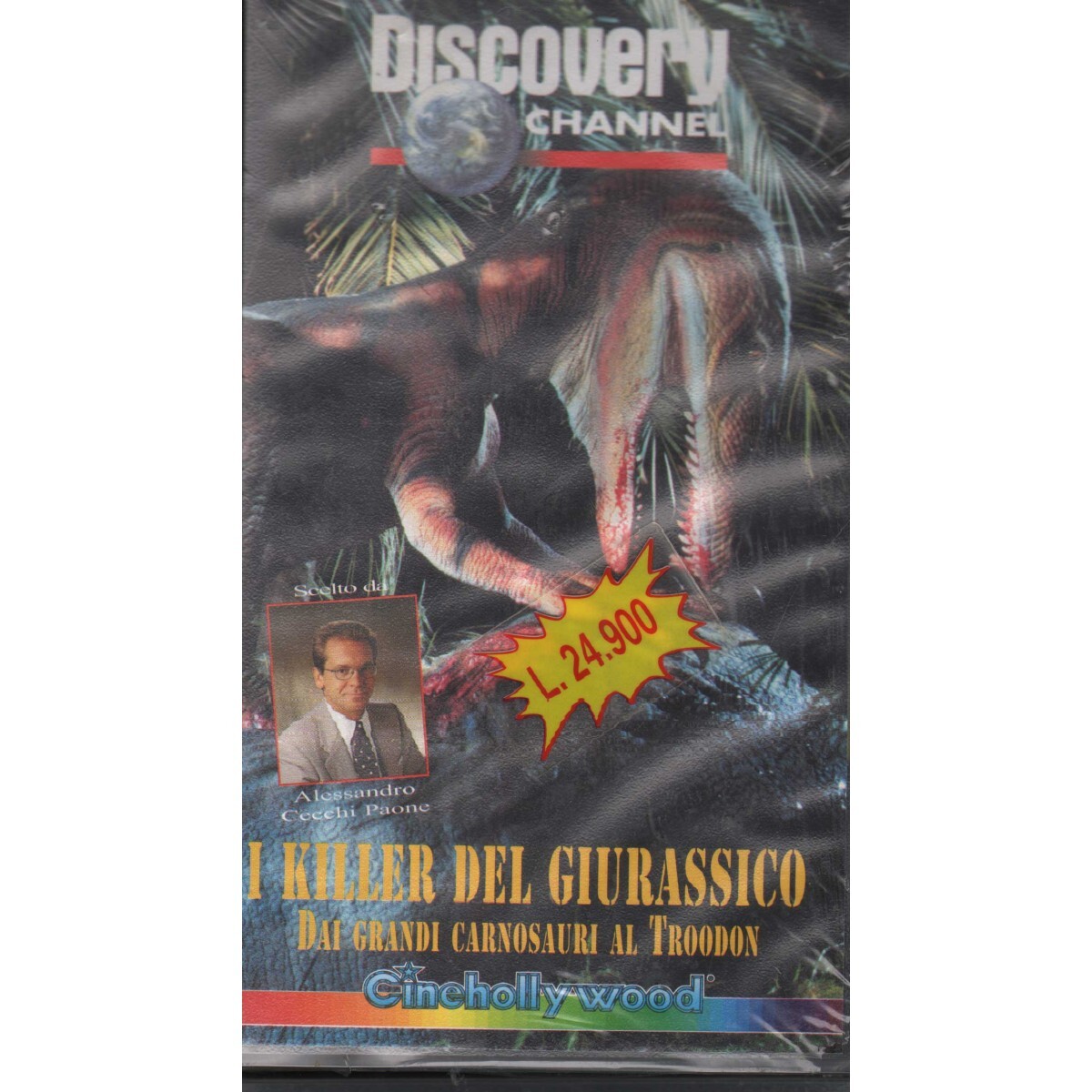 I Killer Del Jurassico VHS Joseph Wiecha Univideo - CHV9131 Sealed